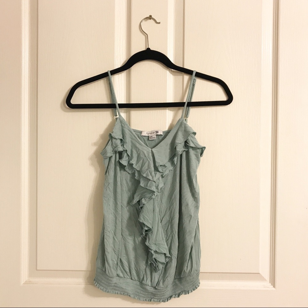 Elegant blue top